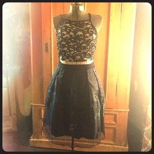 Halter and skirt outfit